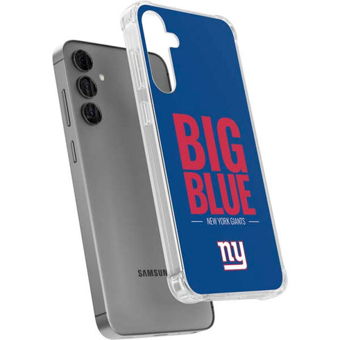NFL New York Giants Team Motto Galaxy S24 Plus Clear Case